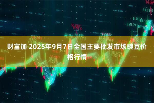 财富加 2025年9月7日全国主要批发市场豌豆价格行情