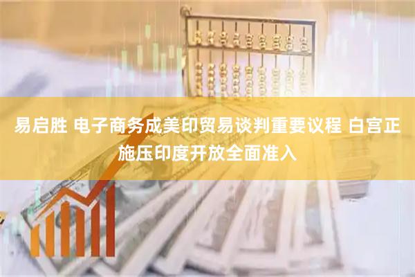 易启胜 电子商务成美印贸易谈判重要议程 白宫正施压印度开放全面准入