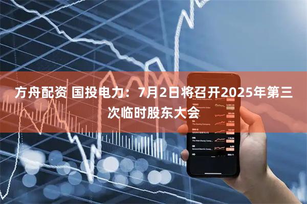 方舟配资 国投电力：7月2日将召开2025年第三次临时股东大会